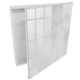 Gray Texture Key Cabinet For Home, Box Minimalist Textures, Lovers Of Modern Interiors - thumbnail 2