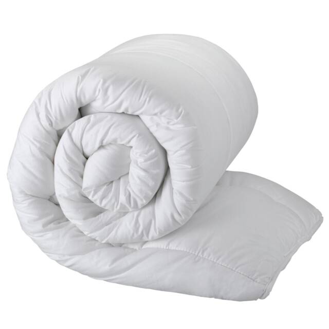 Comforter Duvet 100% Cotton Hypoallergenic Filling All Sizes Single Full Twin Double Queen