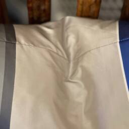 Designers Guild Fabric Mirafiore Silk Stripe Cushion Cover 17x17 - thumbnail 2