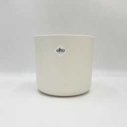 Elho B.for Soft, White Plant Pots in Multiple Sizes, Eco-Friendly, Plastic - thumbnail 3