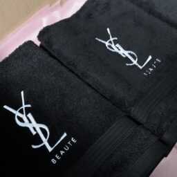 Personalised Towel With Business Logo, Name Embroidery, Custom Logo On Towel, Egyptian Cotton - thumbnail 2