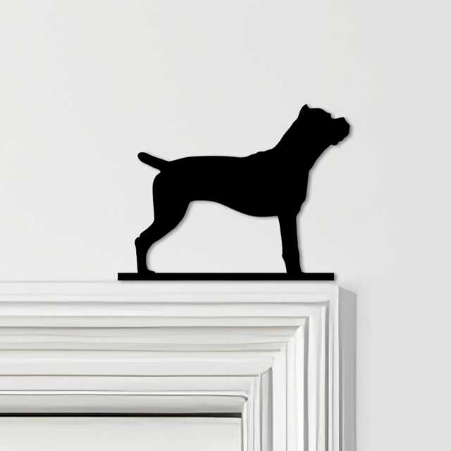 Door Topper Cane Corso Dog Various Colours Top Of Decorative Sign - Sign, Novelty Wall Decor, Frame Art, Art - image 1