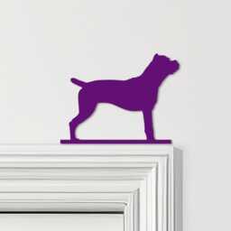 Door Topper Cane Corso Dog Various Colours Top Of Decorative Sign - Sign, Novelty Wall Decor, Frame Art, Art - thumbnail 4