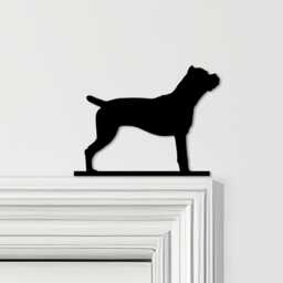 Door Topper Cane Corso Dog Various Colours Top Of Decorative Sign - Sign, Novelty Wall Decor, Frame Art, Art - thumbnail 1