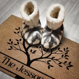 Custom Doormat With Name - Tree Of Life Mat Personalised Welcome Rug Front Door Mat - thumbnail 3