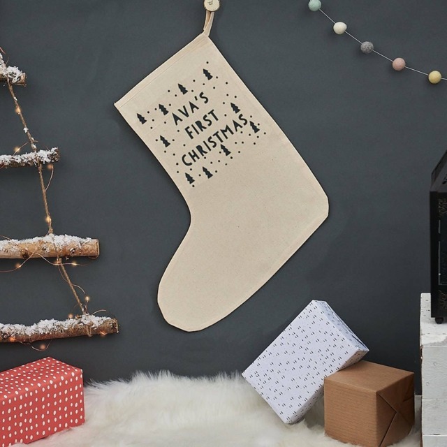 First Christmas Tree Stocking - image 1