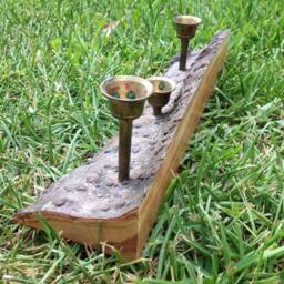 Rustic Taper Candle Holder - thumbnail 3
