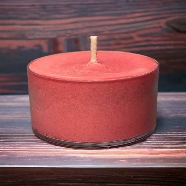 Cinnamon Cider Scented Soy Candles Tealights Rustic Farmhouse Home Decor - image 1
