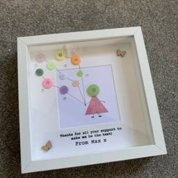 Teacher Gift, Frame, Personalise Leaving Personalised End Of Year Present, Gift For - thumbnail 3