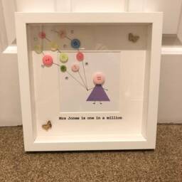 Teacher Gift, Frame, Personalise Leaving Personalised End Of Year Present, Gift For - thumbnail 2