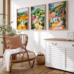 Set Of 3 Ethiopia Posters, Ethiopian Prints, Wall Art, Decor, Art Africa Gift Idea - thumbnail 4