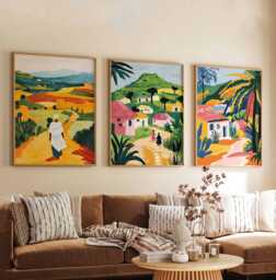 Set Of 3 Ethiopia Posters, Ethiopian Prints, Wall Art, Decor, Art Africa Gift Idea