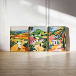 Set Of 3 Ethiopia Posters, Ethiopian Prints, Wall Art, Decor, Art Africa Gift Idea - thumbnail 2