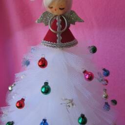Vintage Tulle Christmas Tree Sewing Pattern - PDF - thumbnail 3