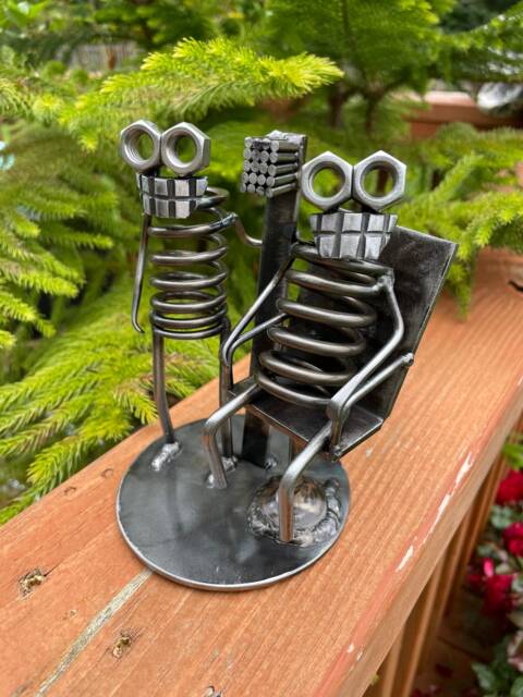 Dental Hygienist Boogie Metal Art - image 1