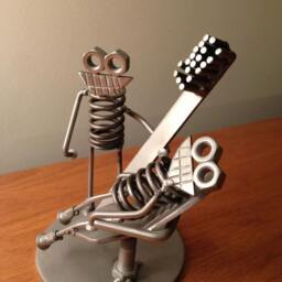 Dental Hygienist Boogie Metal Art - thumbnail 2