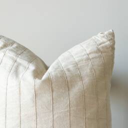 Neutral Natural Color & Fiber Pillow Cover - thumbnail 2