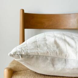 Neutral Natural Color & Fiber Pillow Cover - thumbnail 3