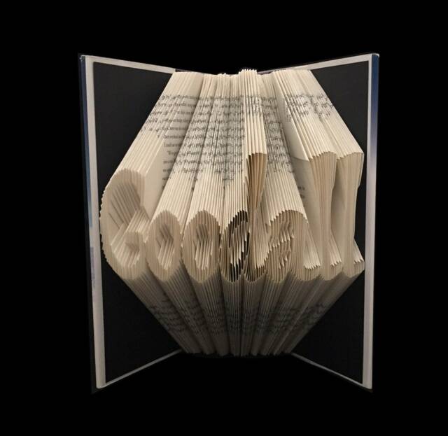 Jane Goodall - Women Scientist Primatologist Anthropologist Family Name Unique Gift 7 Letter Words Folded-Book Art - image 1