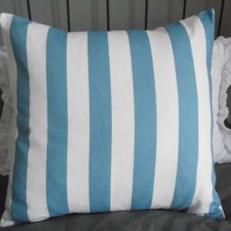 stripe.blue.white.summer.spring Toss Pillows.throw Pillows.slipcovers.pillow Covers.home Decor.cottage, Beach House.lake House Pillow Covers - thumbnail 2
