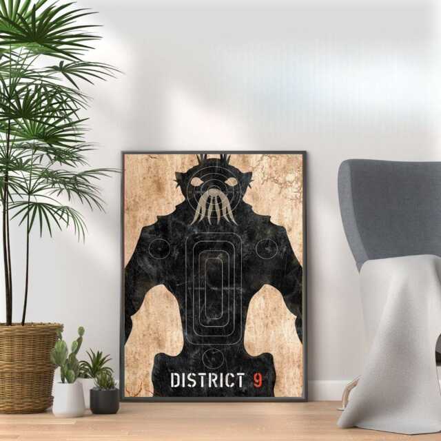 District 9 Movie Poster 2000S Film Wall Art - image 1