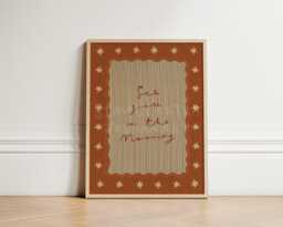 See You in The Morning Print, Nursery Illustration Kids Bedroom Art, Wall Room Unframed - thumbnail 1