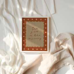 See You in The Morning Print, Nursery Illustration Kids Bedroom Art, Wall Room Unframed - thumbnail 2
