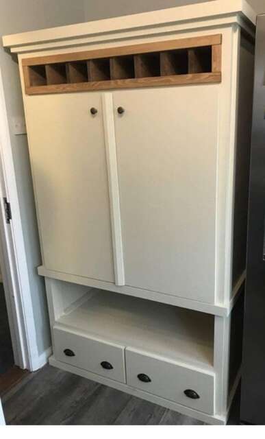 The Conway Handcrafted Bespoke Custom Made To Order Pantry Larder Kitchen Cupboard Storage - image 1