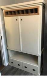 The Conway Handcrafted Bespoke Custom Made To Order Pantry Larder Kitchen Cupboard Storage - thumbnail 1