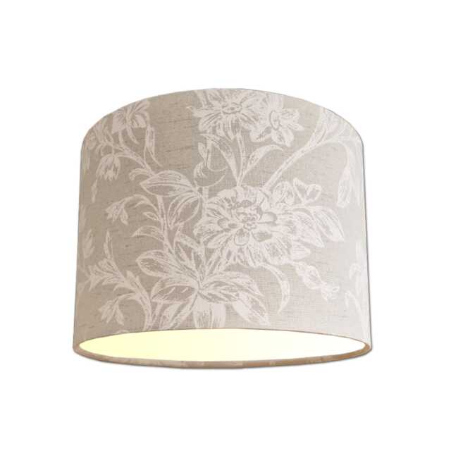 Lampshades in Laura Ashley Lloyd Dove Grey Fabric Handmade Free Delivery - image 1