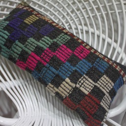 Kilim Pillow Covers, Turkish Pillow, Throw 10x20 Mother Of The Bride Gift Cushion, Rug Nomadic Cushion Case, 234 - thumbnail 3