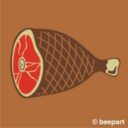 Big Ham Wall Decal Vinyl Sticker - thumbnail 3