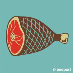 Big Ham Wall Decal Vinyl Sticker - thumbnail 2