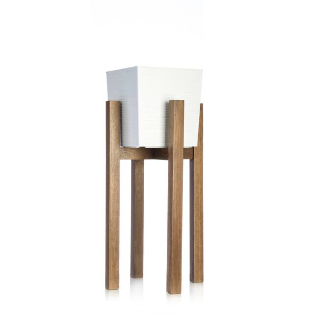 Oak Wood Plant Stand 24 - image 1