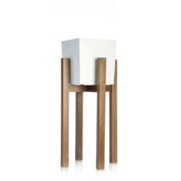Oak Wood Plant Stand 24