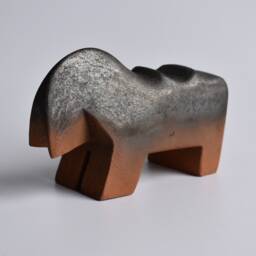 Ceramic Figurine - Horse, White Housewarming Gift, Raku Pottery, Gift For Her, Art, Home Decor, The Mantelpiece, Animals, Birthday - thumbnail 2