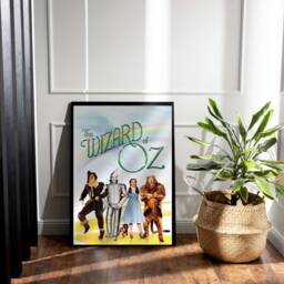 Wizard Of Oz Musical Print, Dorothy Poster, Broadway Theatre London West End Framed Wall Art Christmas Gift For Fans - thumbnail 2