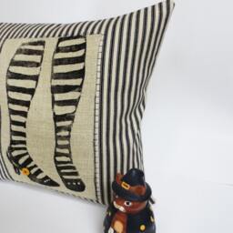 Halloween Witch Feet Pillow Gothic Home Decor - thumbnail 3