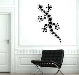 Wall Decal Animal Lizard Gecko Ornament Cool Mural Vinyl Sticker 1852Dz - thumbnail 1