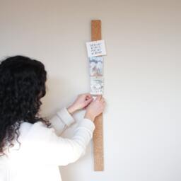 Cork Notice Board, Pin Wall Decor - Rigo - thumbnail 3