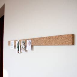 Cork Notice Board, Pin Wall Decor - Rigo - thumbnail 1