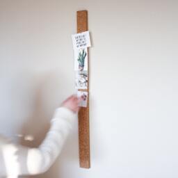 Cork Notice Board, Pin Wall Decor - Rigo - thumbnail 2