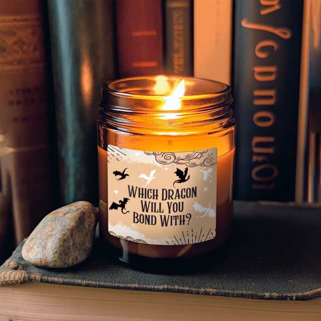 Dragon Rider Quote, Fourth Wing Quotes Candle, Riders Quadrant Candle Wing, Fourth Candle, Basgiath War College, Dragon Bond - image 1