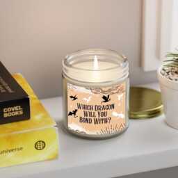 Dragon Rider Quote, Fourth Wing Quotes Candle, Riders Quadrant Candle Wing, Fourth Candle, Basgiath War College, Dragon Bond - thumbnail 2