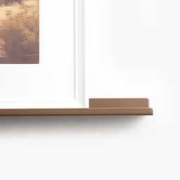 Picture Ledge/Display Shelves Record Floating Gallery Wall Metal Shelf Nursery - thumbnail 3
