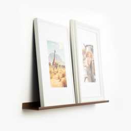 Picture Ledge/Display Shelves Record Floating Gallery Wall Metal Shelf Nursery - thumbnail 2
