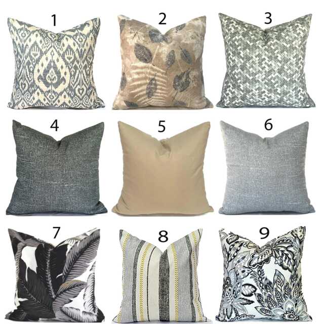 Outdoor Pillow Cover With Zippers, Easy To Use & Washable, Pick Your Favorites - image 1