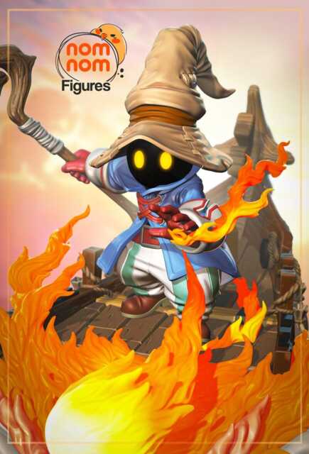 Vivi-Final Fantasy 9 3D Printed Figure 110 Scale - image 1
