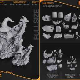 Vivi-Final Fantasy 9 3D Printed Figure 110 Scale - thumbnail 2