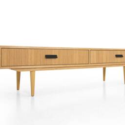 Mid-Century Sideboard, Dresser, Commode, Credenza Made Of Oak Vaneer - Livlo D-L02 - thumbnail 4